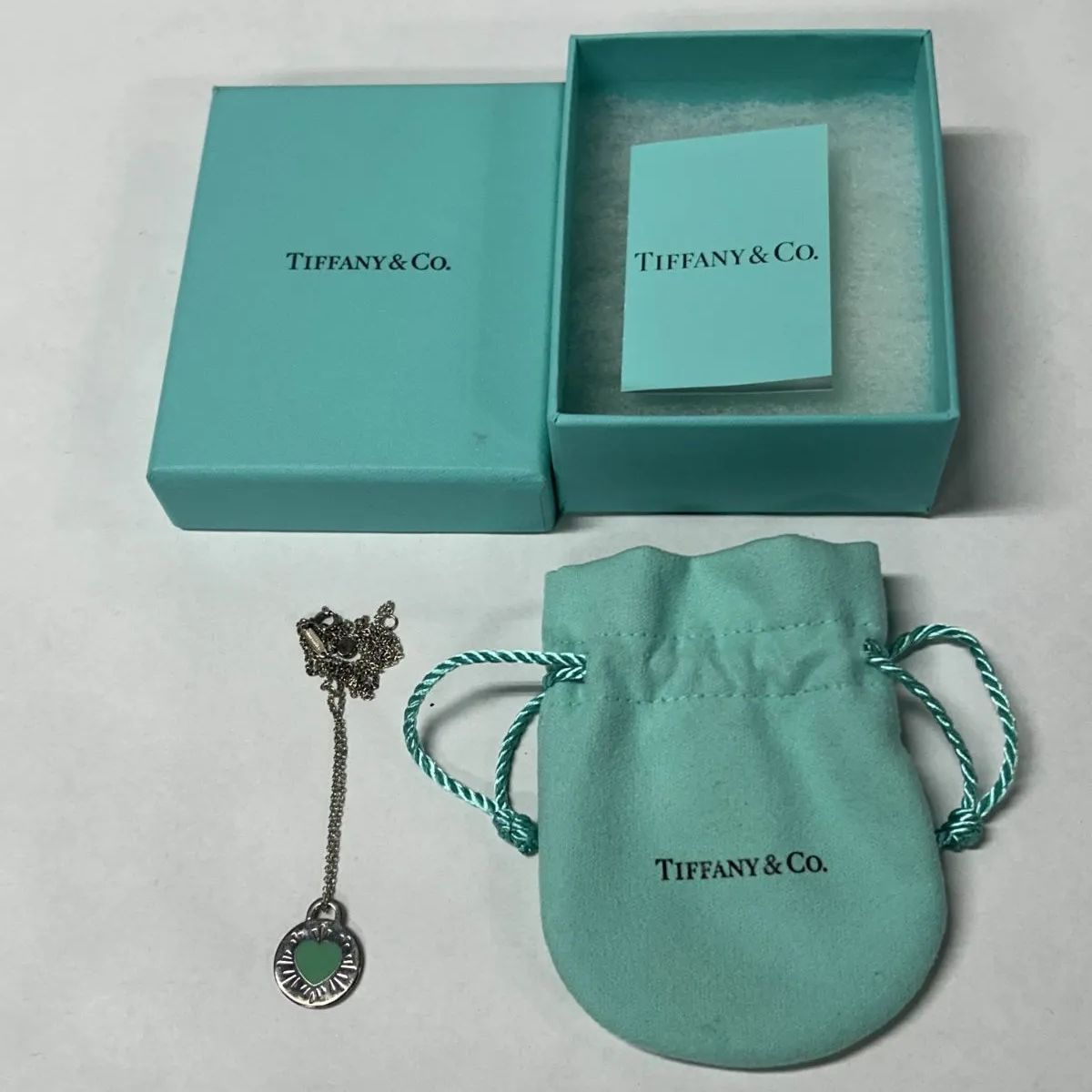 Tiffany & Co. シルバー925ネックレス ハート型 送料無料・即日発送 