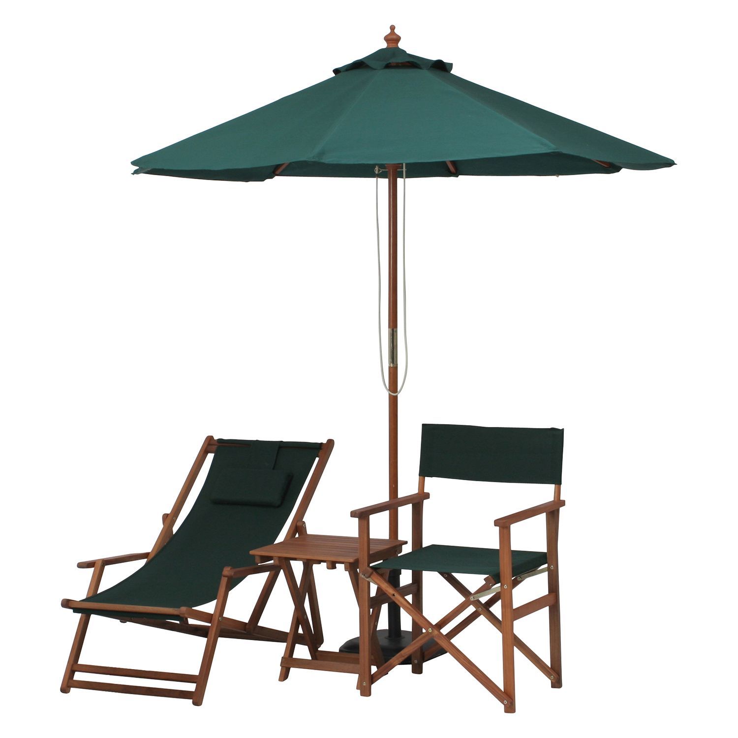 木製パラソル ガーデン用品