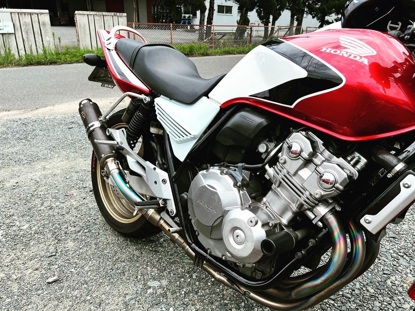 ◇GSX400インパルス アルフィンカバー 94～95年式 FRP製 高強度◇ - オートバイパーツ