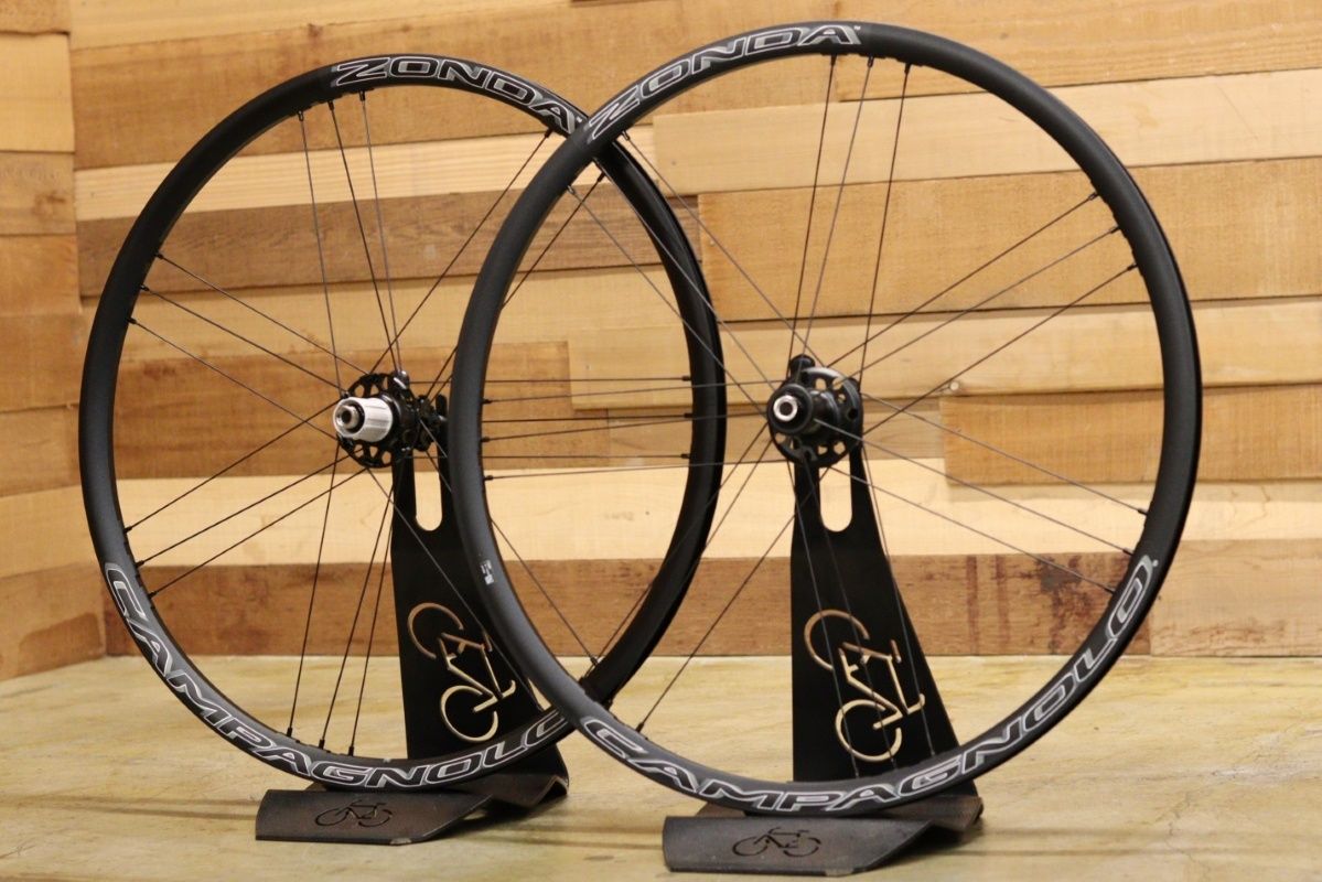 【美品】カンパニョーロ ゾンダ c17 前後ホイールセット クリンチャー 美品】カンパニョーロ ゾンダ c17 前後ホイールセット クリンチャー