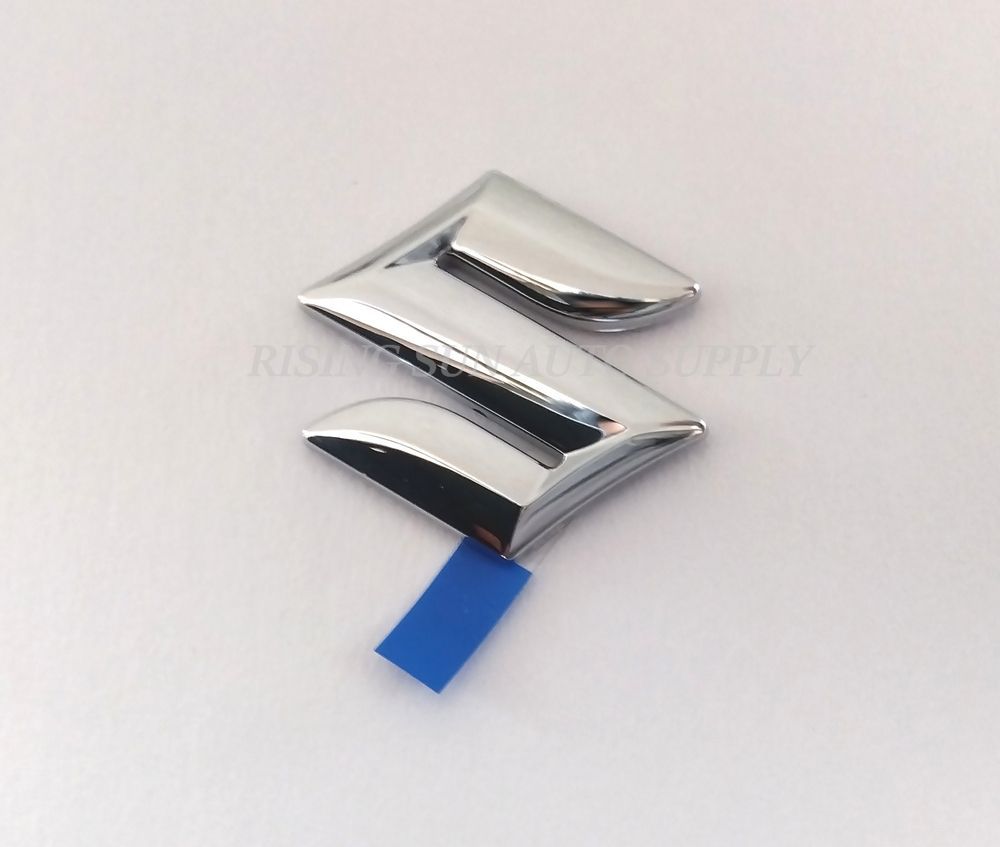 スズキ純正 ミニ エンブレム【Sマーク】30mm クロームメッキ3D 