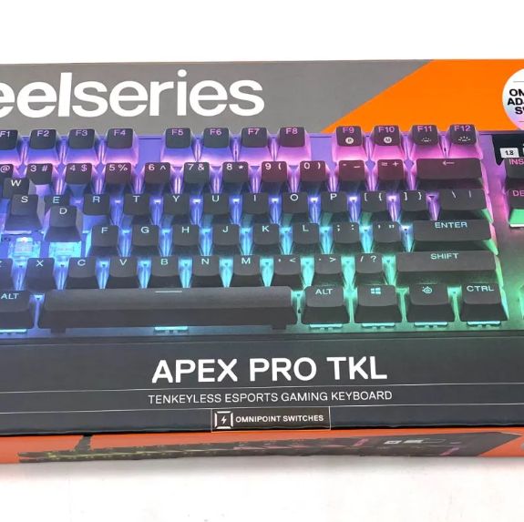 SteelSeries ゲーミングキーボード Apex Pro TKL 64861 ブラック 