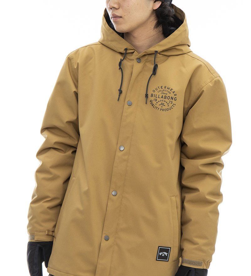 【SALE】2022/2023新品【BILLABONG/ビラボン】INSULATED COACH JKT スノージャケット DGL メンズL  BC01M-758