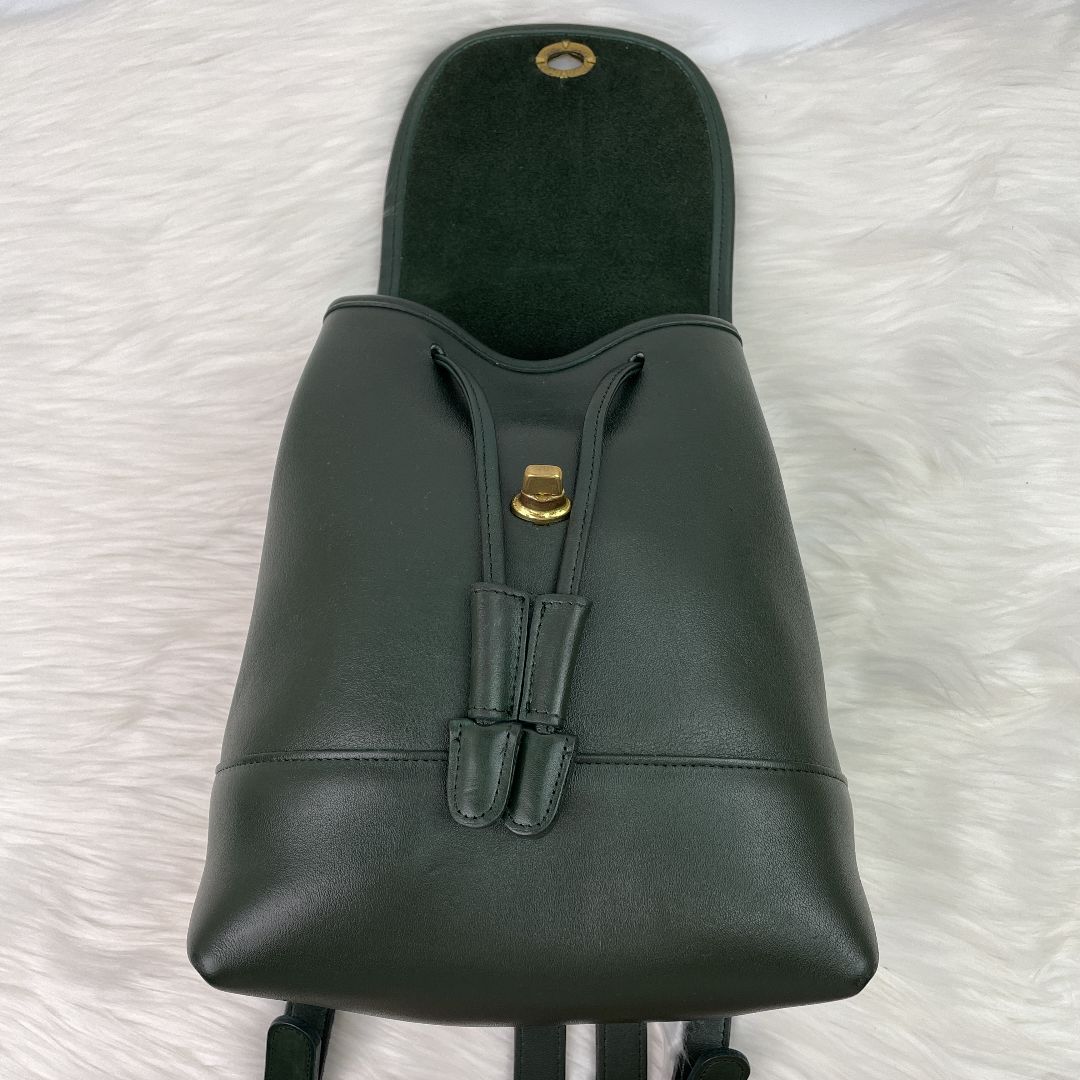 極美品】オールドコーチ リュック 緑 グリーン アメリカ製 - メルカリ