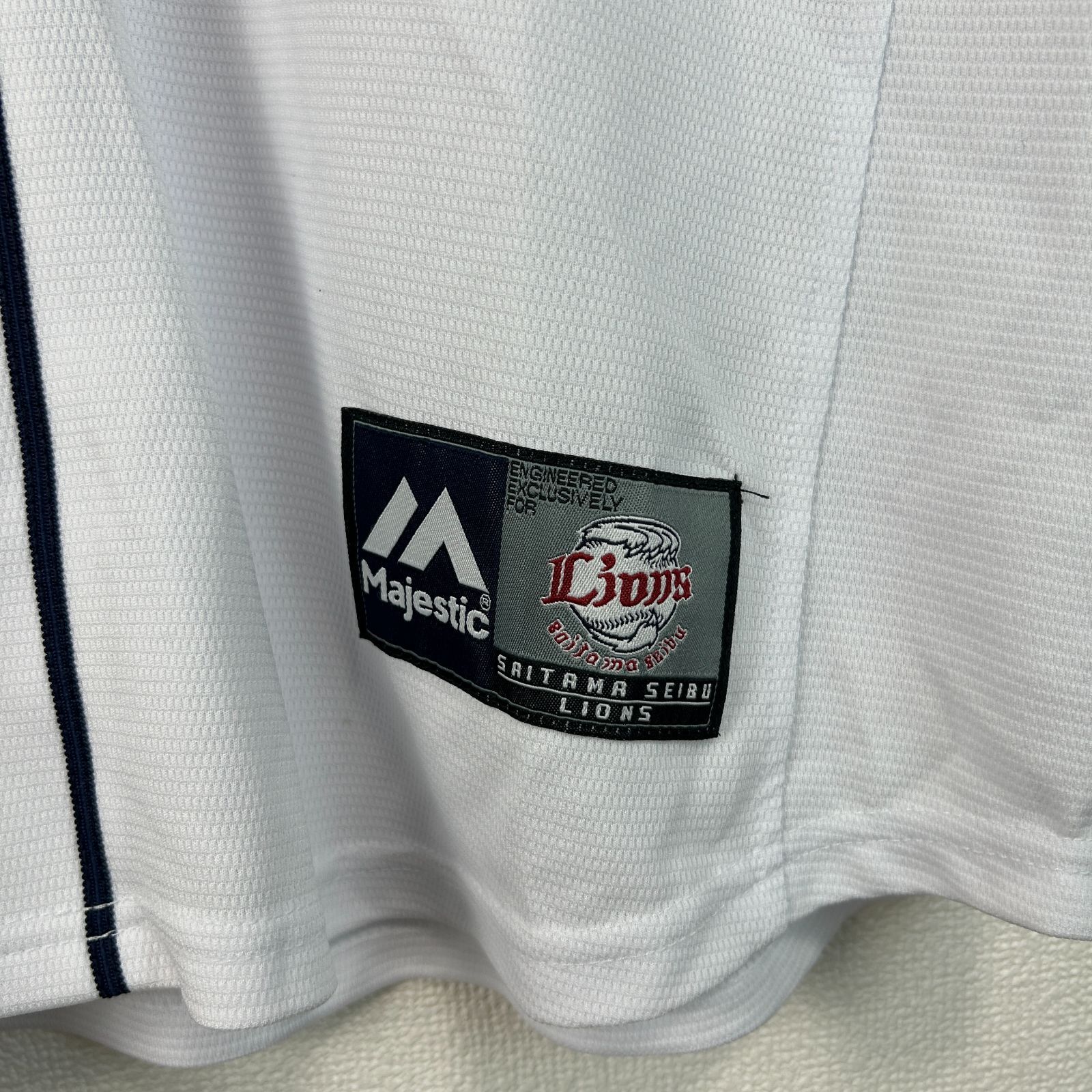 Majestic - 埼玉西武ライオンズ 松井稼頭央 ホーム ユニフォーム L Majestic 野球 Majestic - 埼玉西武ライオンズ 松井稼頭央 ホーム ユニフォーム