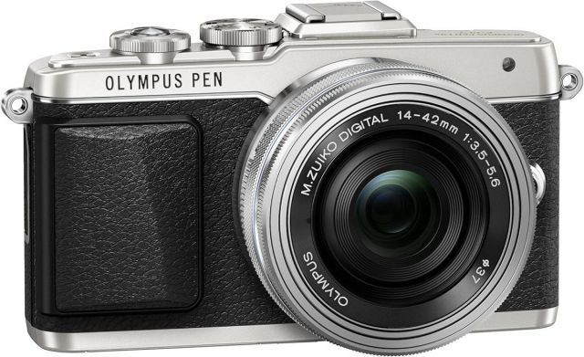 OLYMPUS PEN E-PL7 14-42mm EZレンズキット シルバー ミラーレス