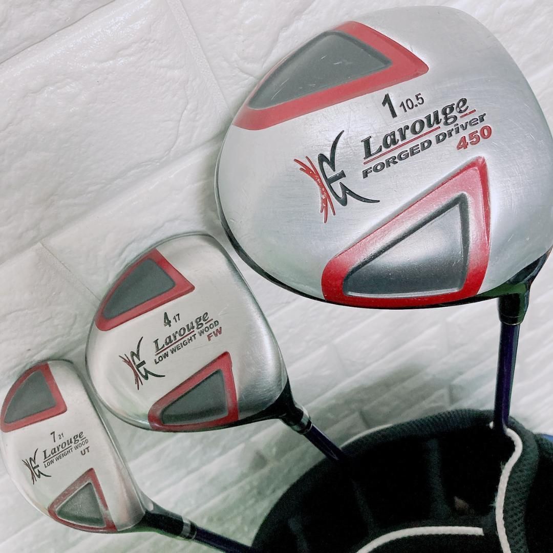 ゴルフクラブ メンズ セット Larouge ルラージュ 10本 初心者