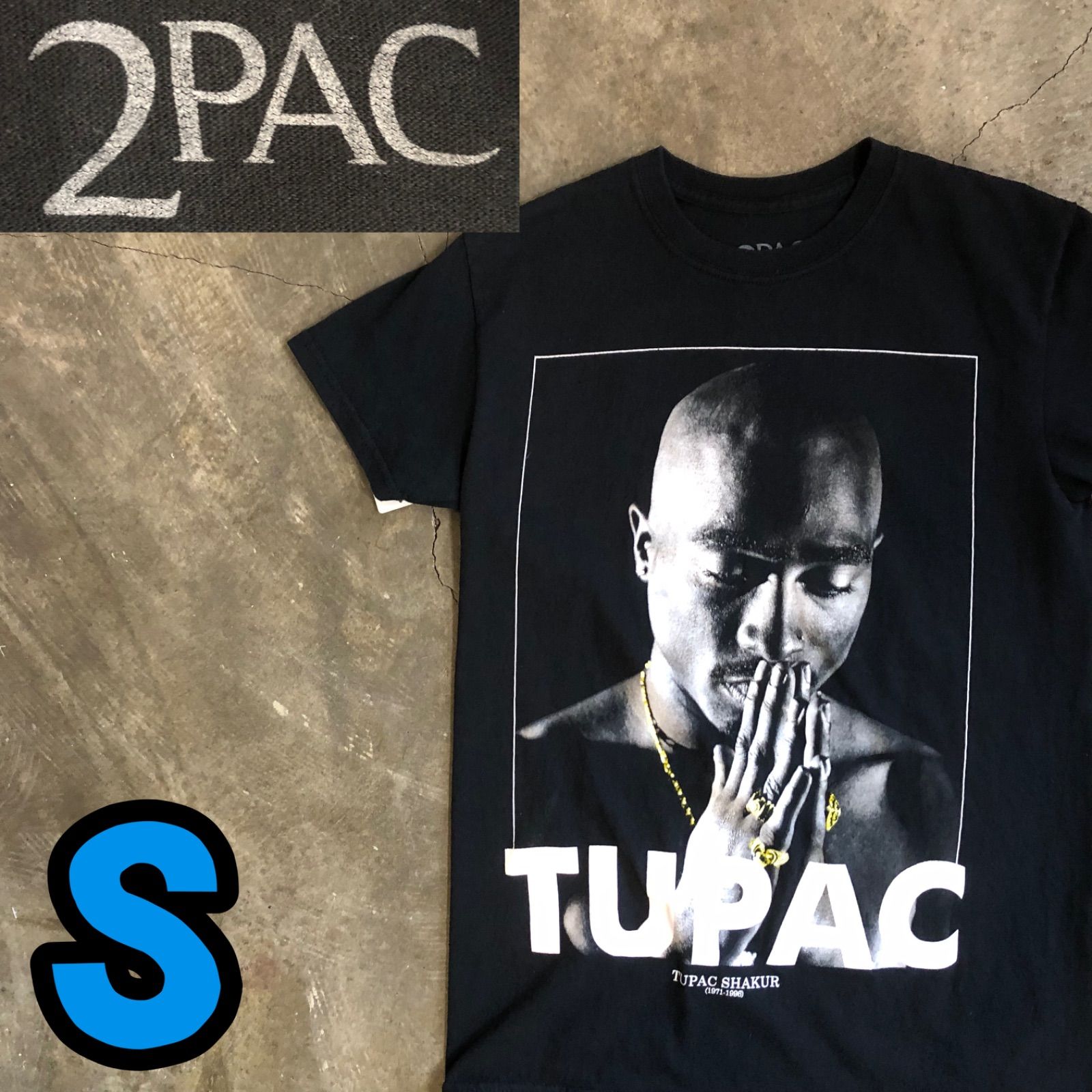 【500円引きクーポン】 T5859 TUPAC SHAKUR ラッパーTシャツ 2PAC 古着 - メルカリ ミュージシャン