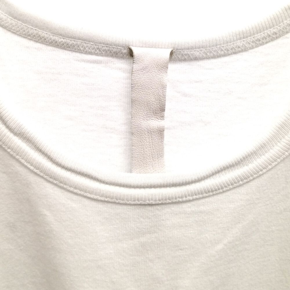 格安新品 CHROME ホワイト ロゴ刺繍ポケット付き半袖Tシャツ クロム