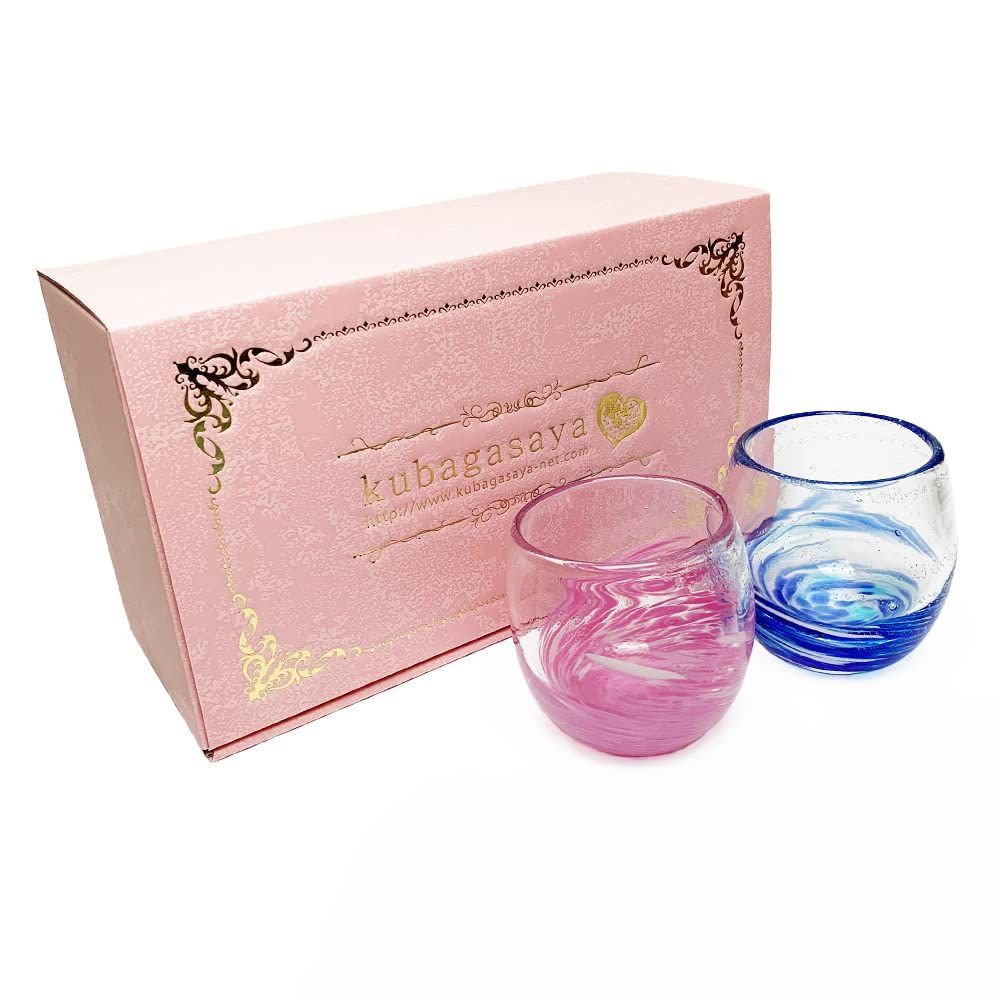 特価セール】蛍入り ほたる石 LOVE&STARタルグラス ペアグラス 2個