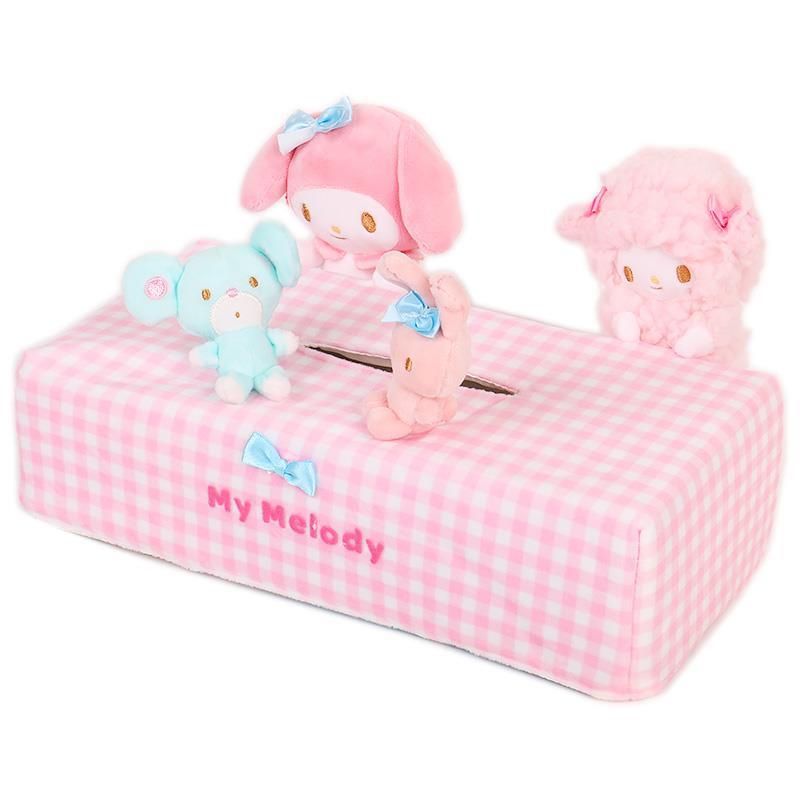マイメロディ ティシュボックスケース ティッシュボックスカバー