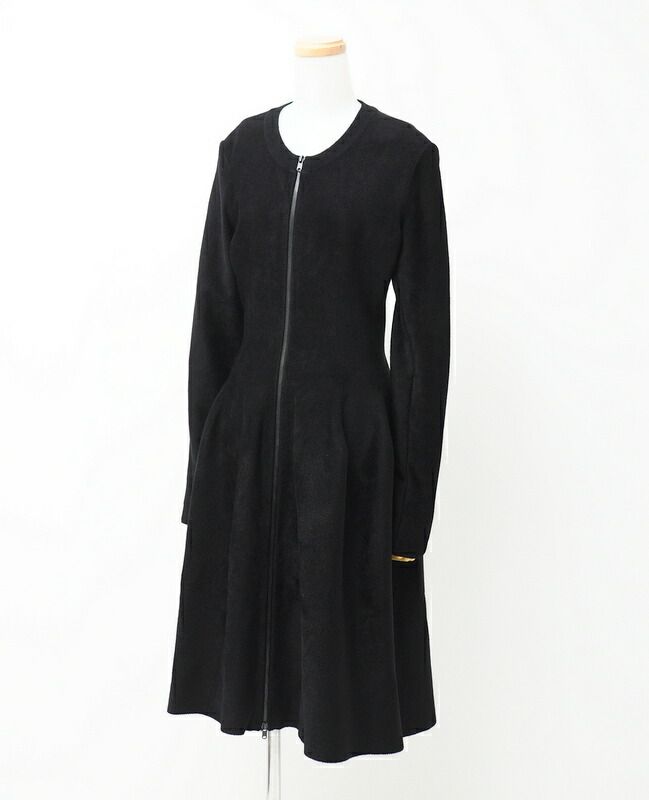 ALAIA アライア ワンピース サイズ42 フ ワンピース ロングワンピース 長袖 ダブルジップ イタリア製 ブランド古着 20251123|GO8107