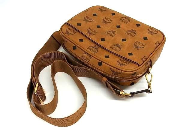 □新品□未使用□ MCM エムシーエム ヴィセトス柄 モノグラム レザー