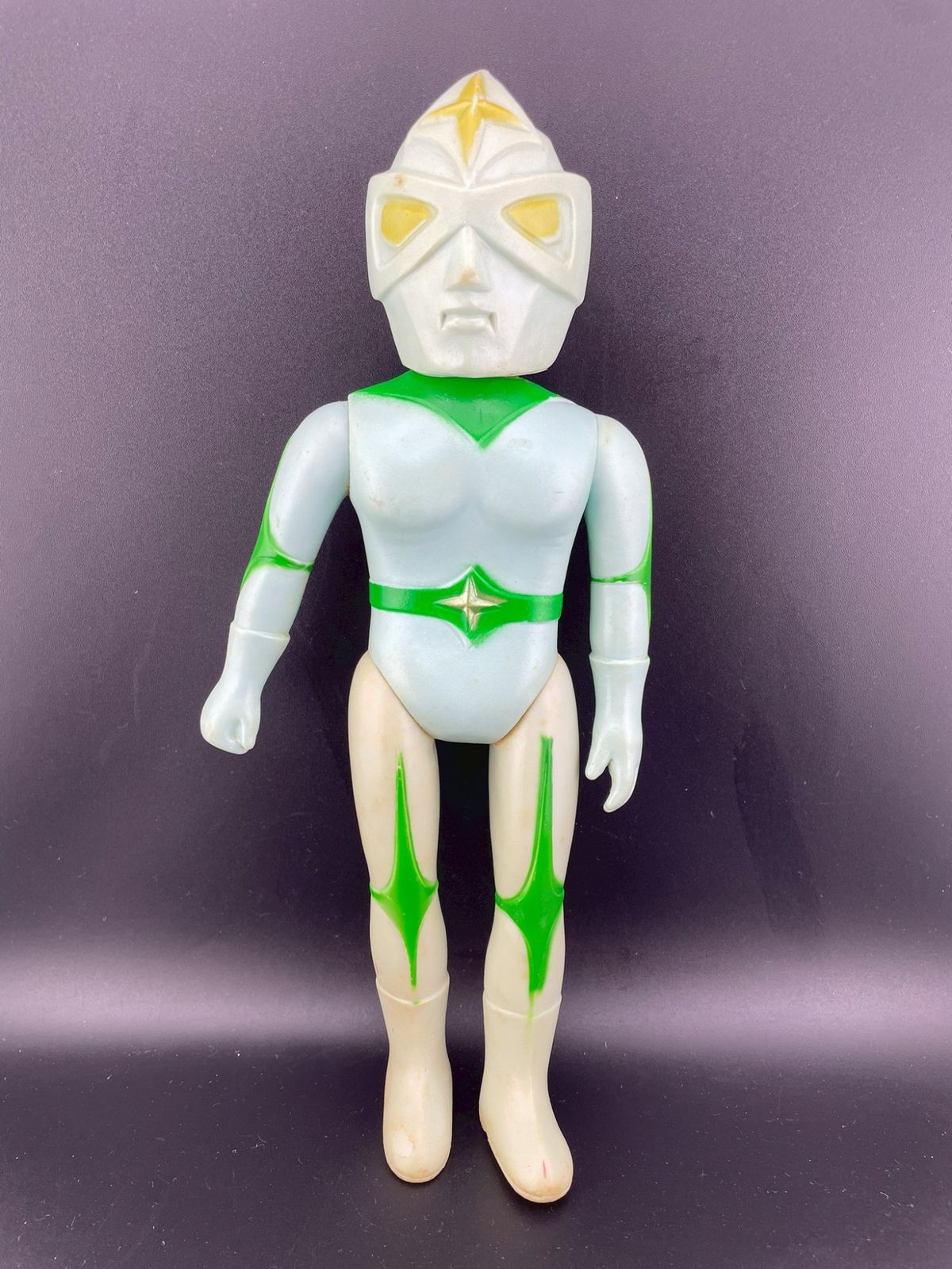 ミラーマン　無版権ソフビ　『レア』パチ Yahoo!オークション - 希少当時物 ミラーマン ソフビ 無版権パチソフビ