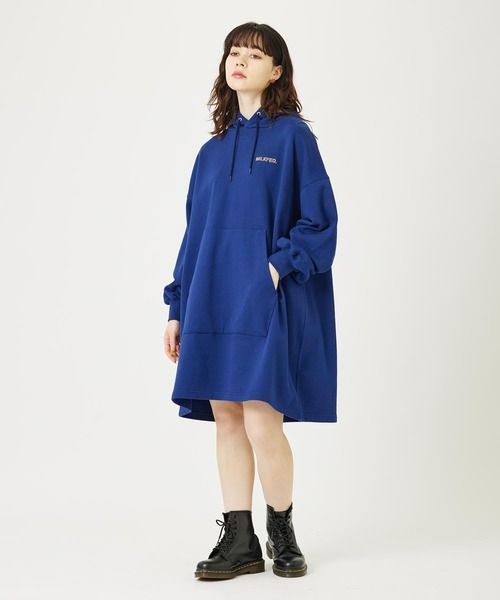 ワンピース ドレス ミルクフェド MILKFED SWEAT HOODED DRESS 103234041001 スウェット パーカー レディース  グレー チャコール ブラック おしゃれ 可愛い 大人っぽい ワンピ milkfed フーディ スエット - メルカリ