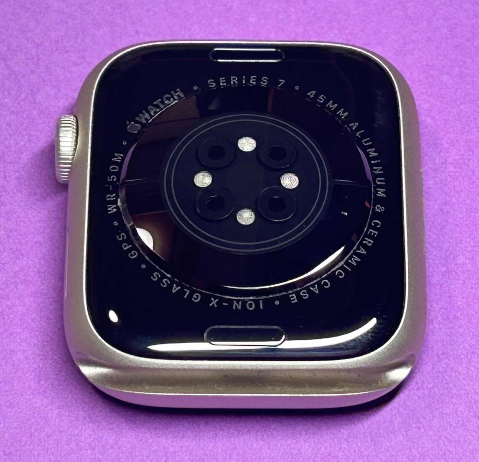 Apple Watch series7 GPSモデル 45mm 美品 スターライト - メルカリShops