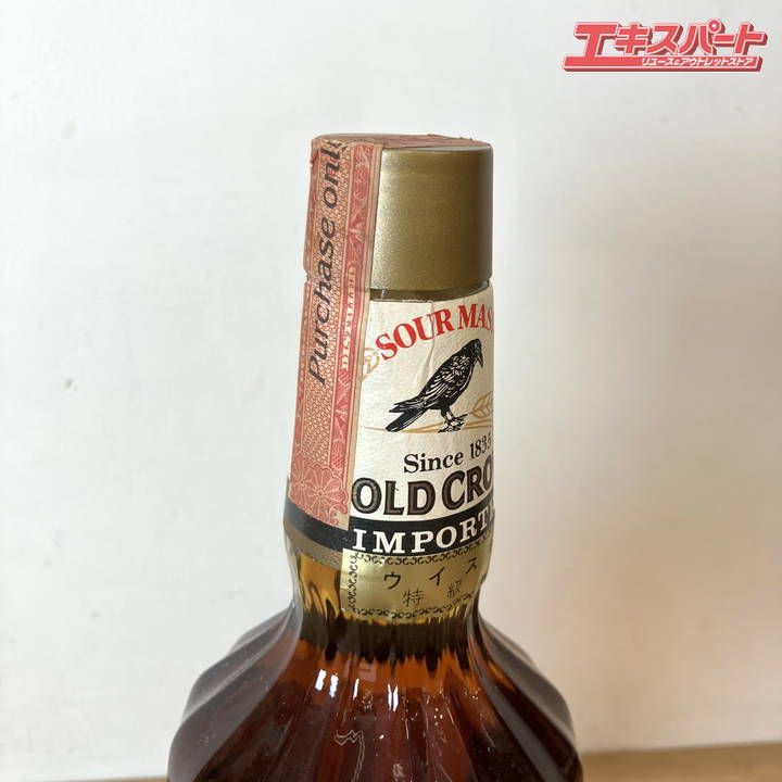 未開栓品】 750ml ウイスキー オールドクロウ OLD CROW バーボン
