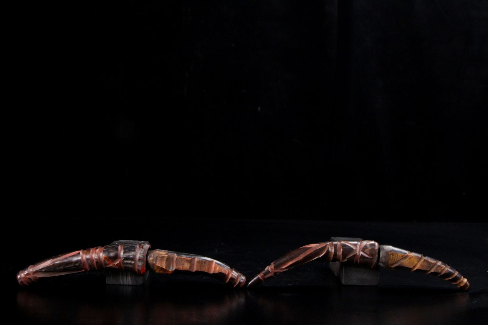 アイヌ民族 メノコマキリ 4本纏めて ナイフ 唐物 骨董 古美術 楾 D31-VV