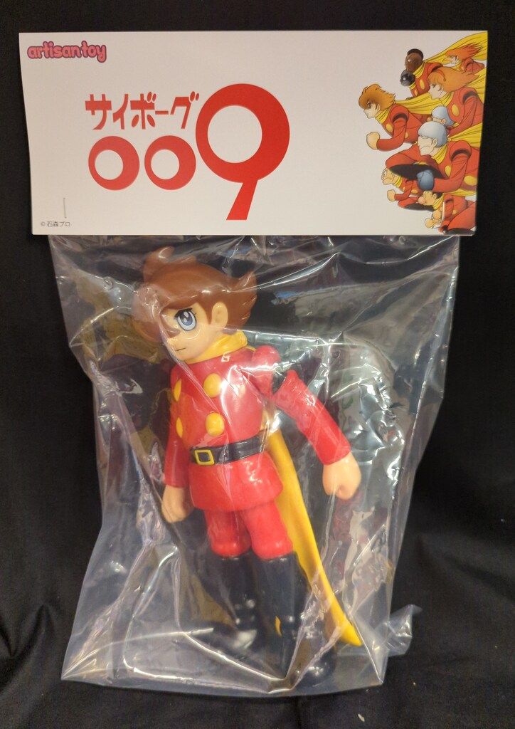 レッドシャーク artisantoy サイボーグ009 島村ジョー ソフビ S.H.