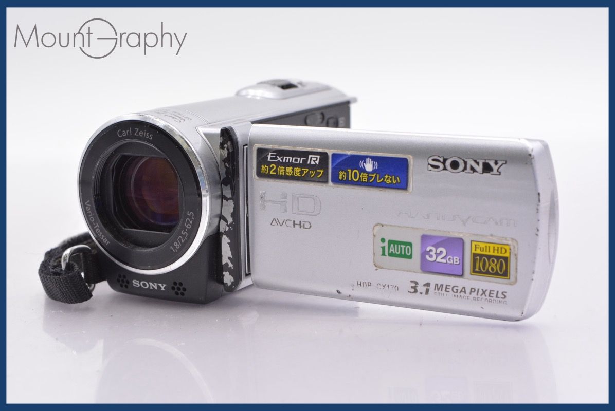 ☆ジャンク特価☆ ソニー SONY HANDYCAM HDR-CX170 25x 同梱可 #mj5326