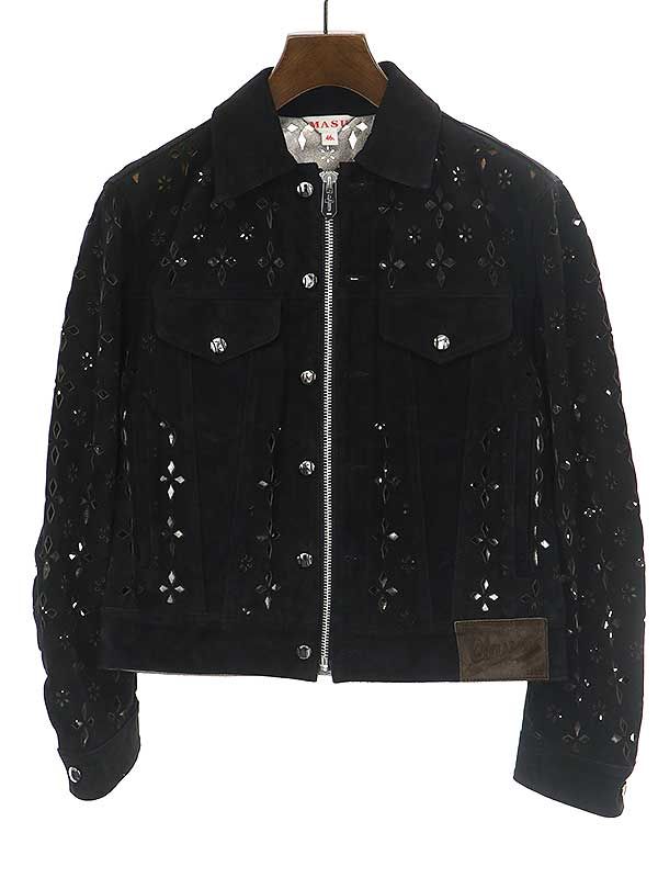 MASU エムエーエスユー 23SS DIAMOND-CUT LEATHER JACKET レザー MASU エムエーエスユー 23SS DIAMOND-CUT LEATHER JACKET レザー
