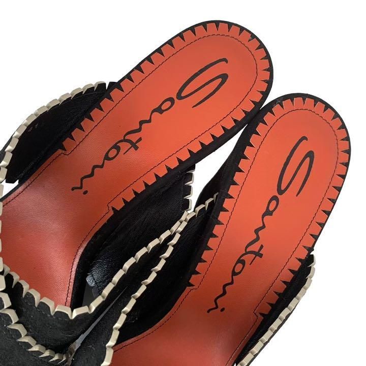 Santoni サントーニ 57016 ヒール サンダル 未使用 Santoni サントーニ 57016 ヒール サンダル 未使用 - メルカリ