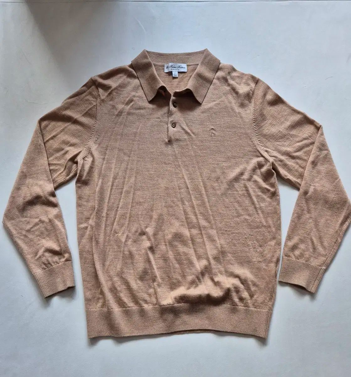Brooks Brothers(ブルックス・ブラザーズ) ベージュ ニットカラー 105