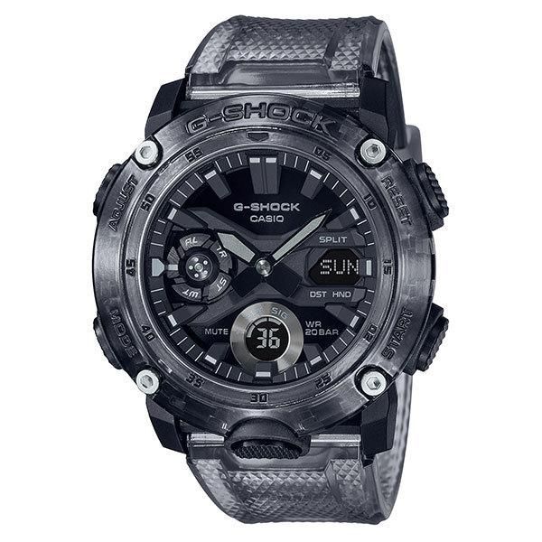 カシオCASIO G-SHOCK Gショック ジーショック  カーボンコアガード構造 スケルトンシリーズ GA-2000SKE-8AJF【国内正規品】