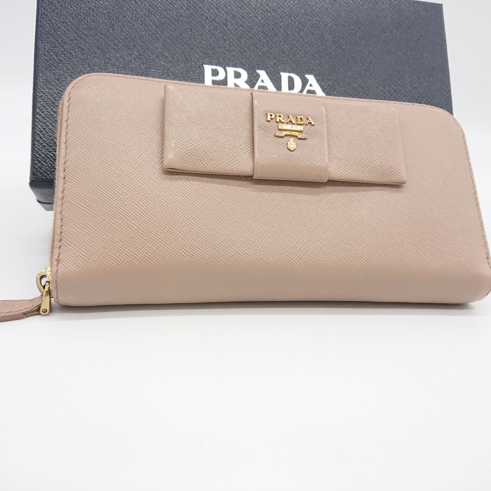 セール 10%OFF】プラダ 長財布 サフィアーノ マルチカラー