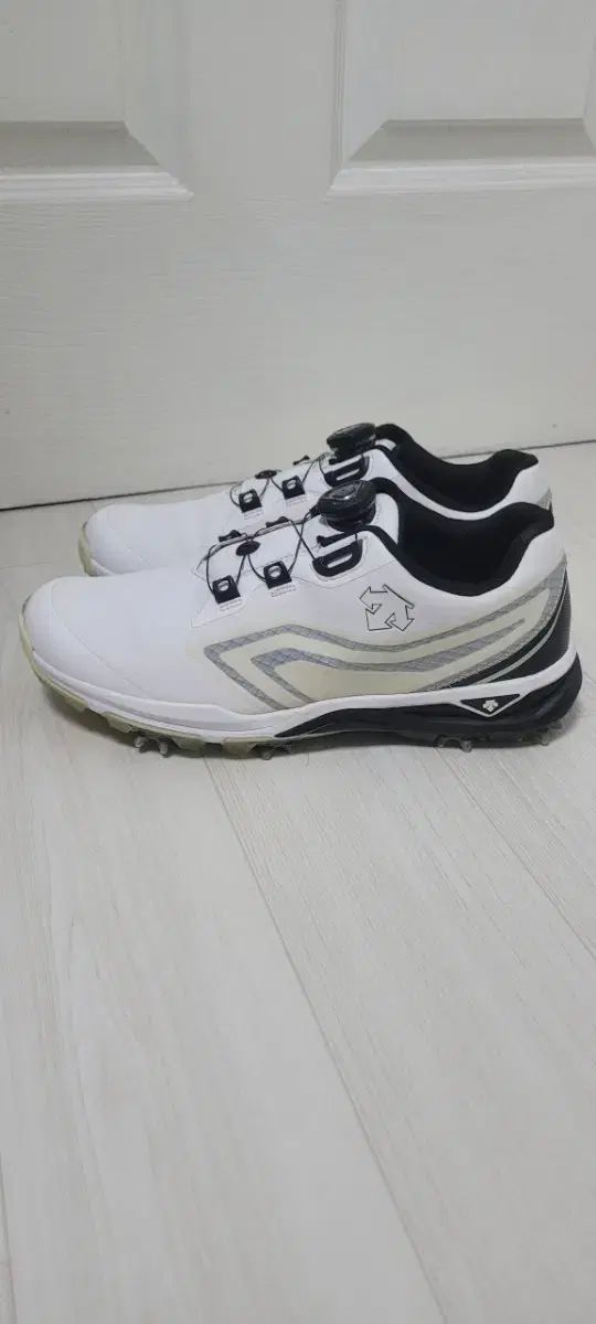 デサント BoA メンズゴルフシューズ 実際に着用 255ミリ