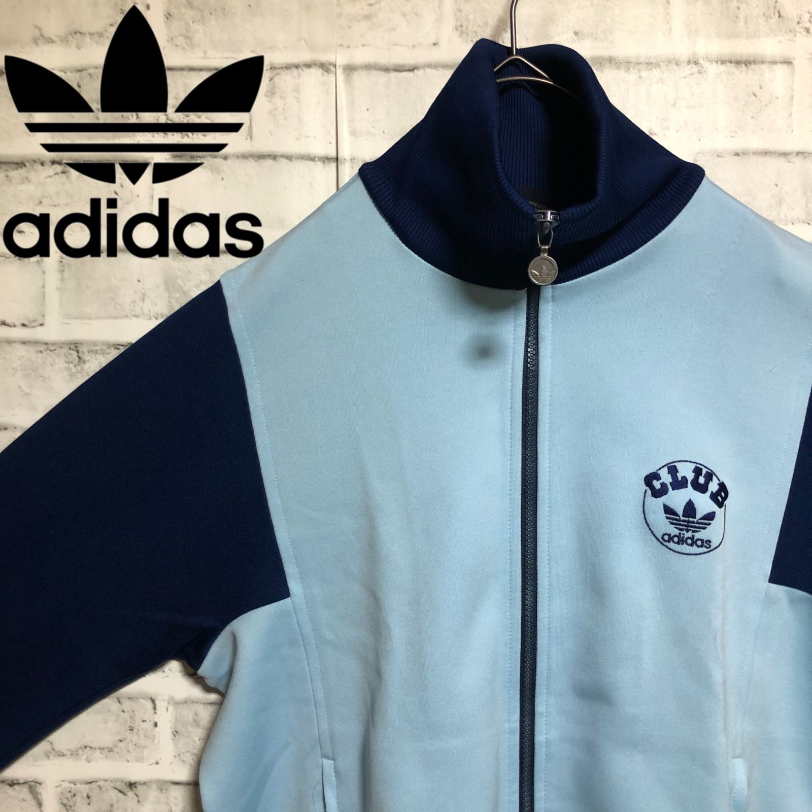 80s CLUB adidas トラックトップ/トラックジャージ adidas ADIDAS アディダス 80s トラックトップ ジャージ タイ製