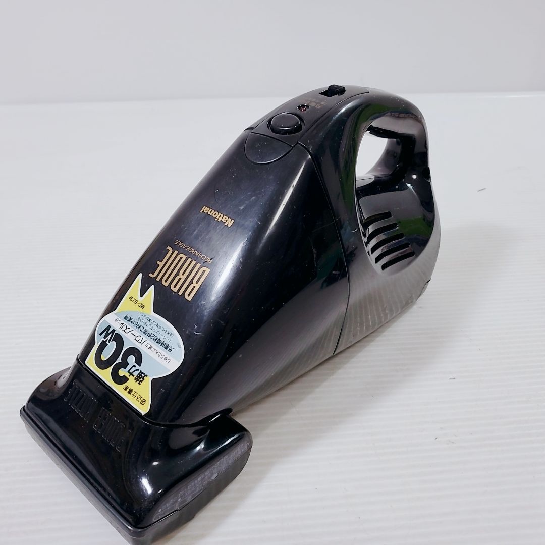 National ハンドクリーナー MC-B23P バーディ 充電式 昭和レトロ