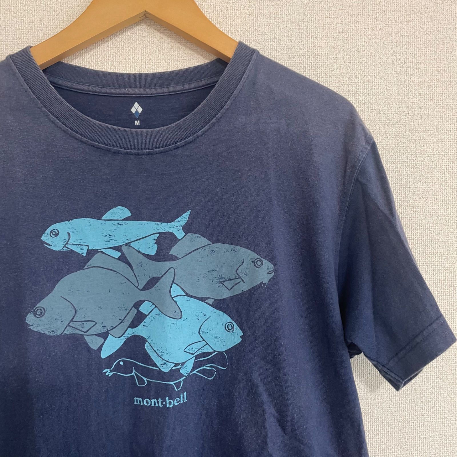 montbell(モンベル) プリントTシャツ 魚 アウトドア Mサイズ - メルカリ