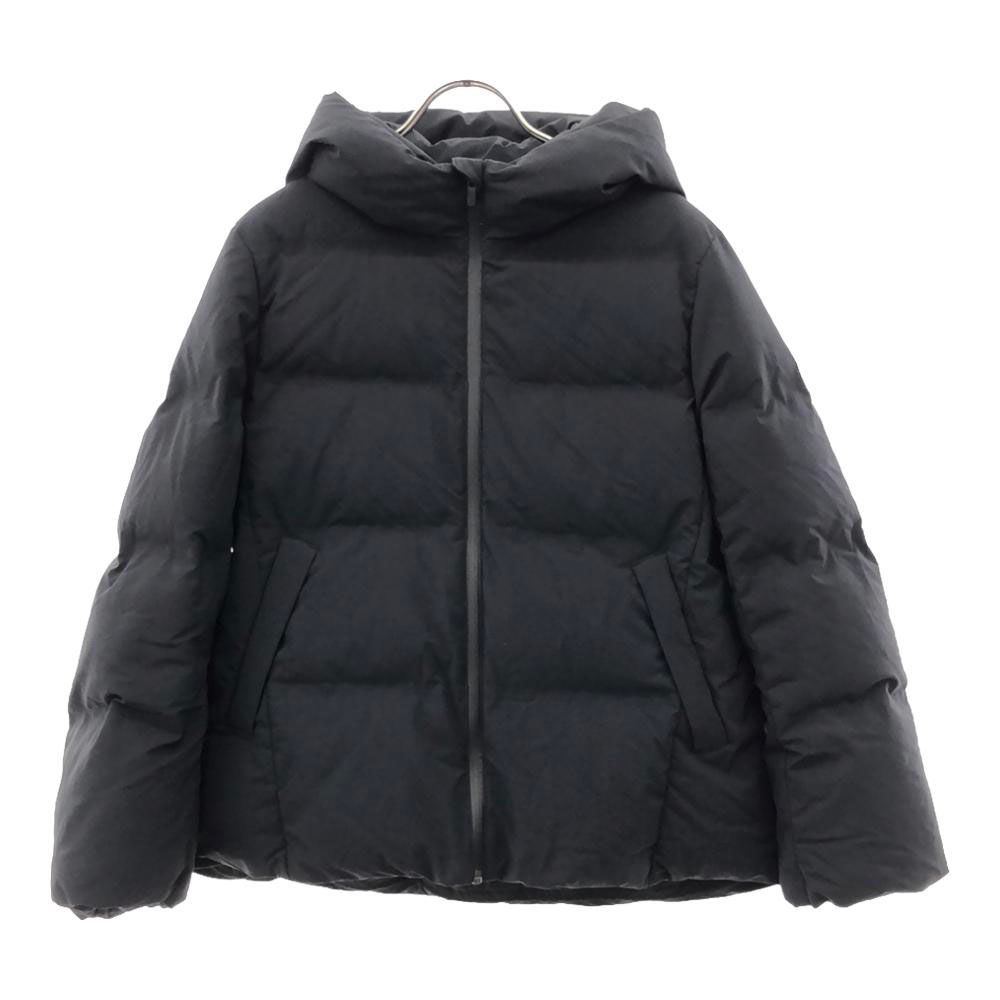 ユニクロ シームレス ダウンパーカー M ブラック UNIQLO レディース 