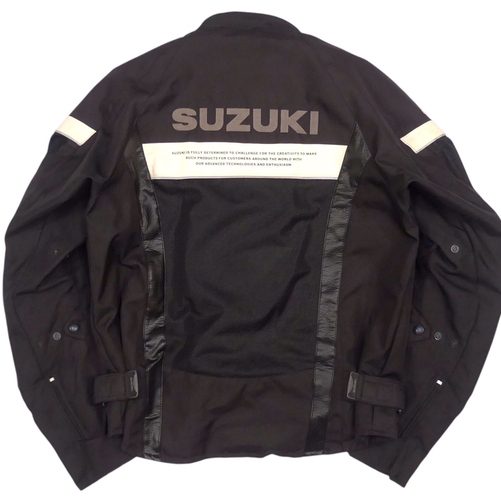 SUZUKI スズキ レーシングジャケット ライダース L バイク