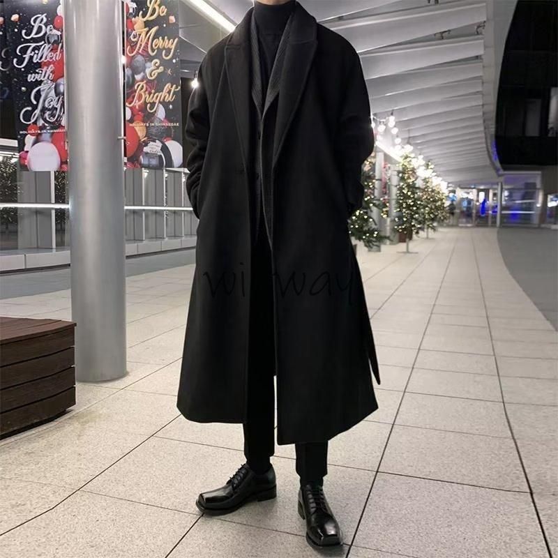 VIKTOR&ROLF ヴィクター＆ロルフ チェスターコート ブラック 46 ロングシングルチェスターコート【カシミヤ】【LUIGI COLOMBO