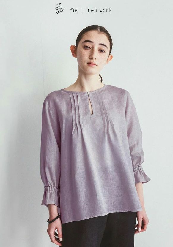fog linen work フォグリネンワーク RESI TOP LAVANDE リージー トップ 