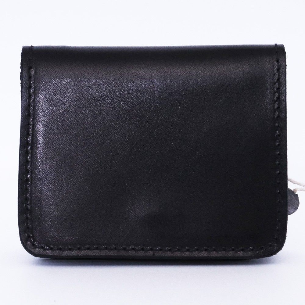 未使用 GUIDI C8 SMALL LEATHER WALLET KANGAROO FULL GRAIN ブラック
