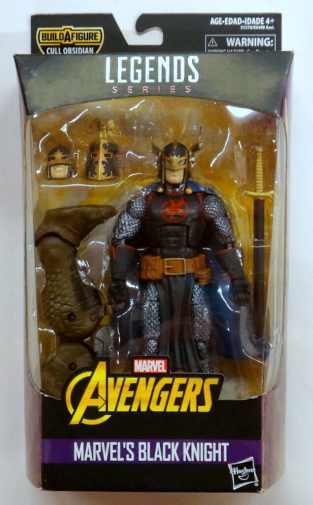 HASBRO CULL OBSIDIAN AVENGERS MARVELS BLACK KNIGHT 6インチ