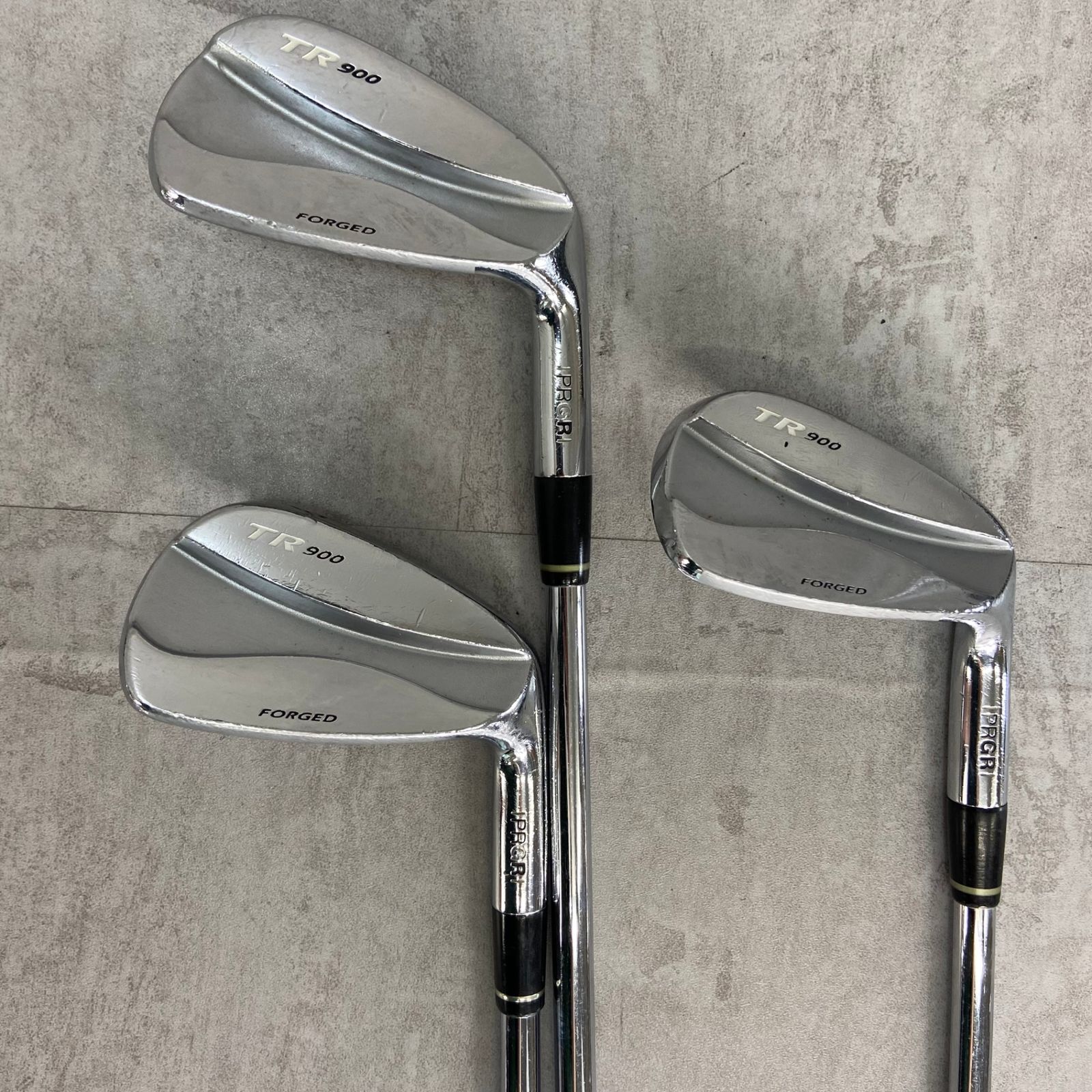 PRGR プロギア アイアン 7本セット TR 900MD FORGED #4-9.PW スチール