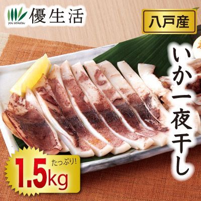八戸産 いか一夜干し 1.5kg