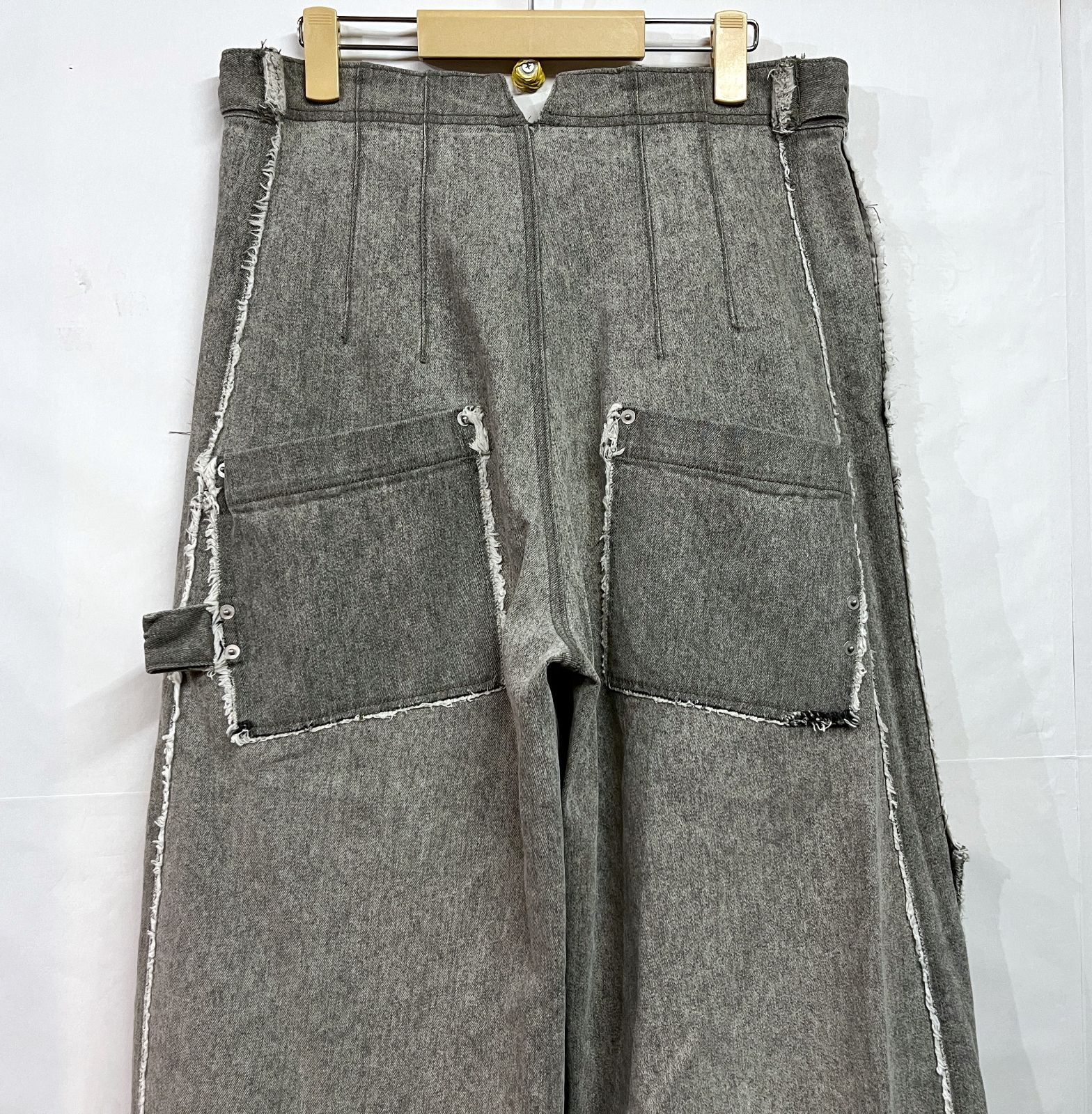 パンツ knuthmarf twobuckles patchwork denim twobuckles patchwork denim(unisex)/3color | KNUTH MARF