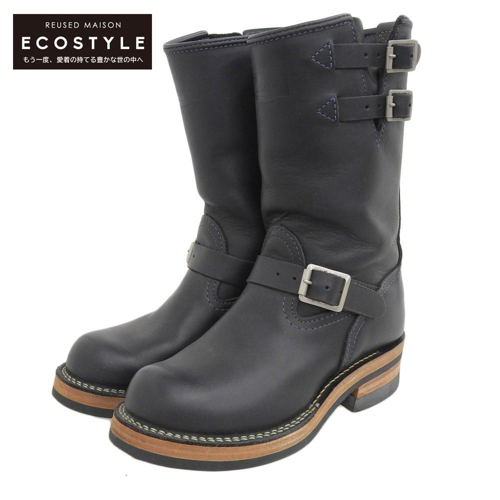 WESCO ウエスコ WESCO ウエスコ BOSS ダブルストラップ エンジニアブーツ シューズ メンズ ブラック 7 1/2D BK7710LL  7 1/2D