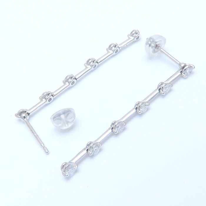 Tiffany ティファニー グルーブド ピアス 925 750 コンビ
