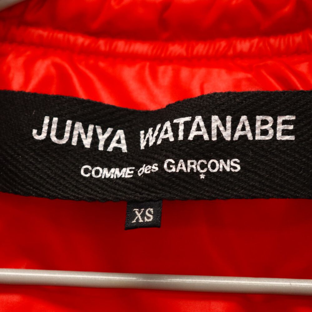 JUNYA WATANABE COMME des GARCONS (ジュンヤワタナベ コムデギャルソン) ダブル ライダース ダウンジャケット  JL-J032 レッド