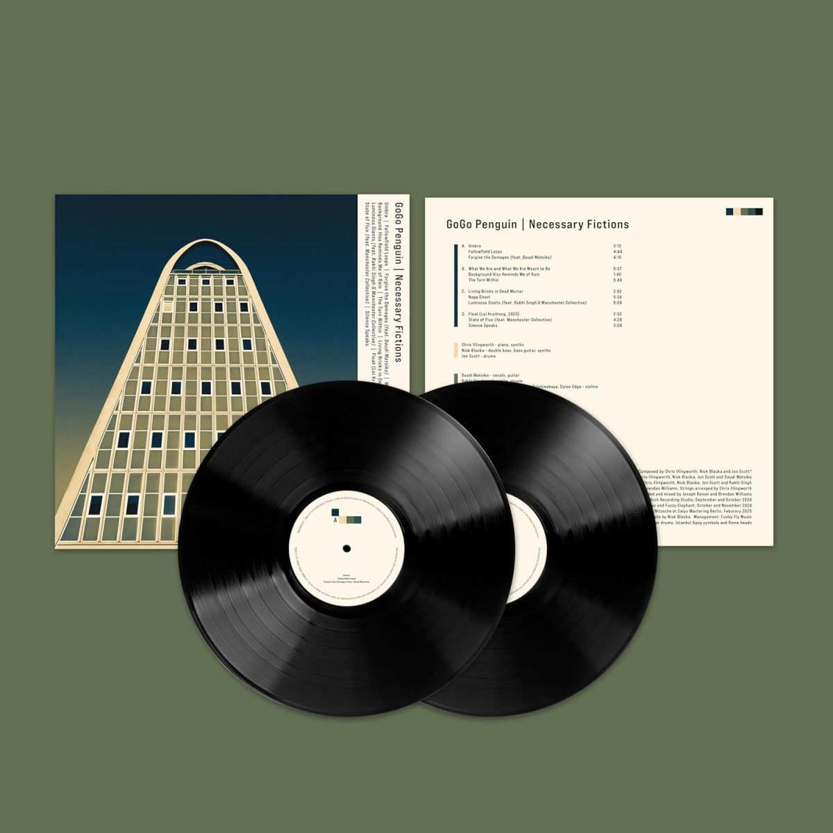 欧2LP GoGo Penguin Necessary Fictions 19802899701 XXIM 欧2LP GoGo Penguin Necessary Fictions 19802899701 XXIM