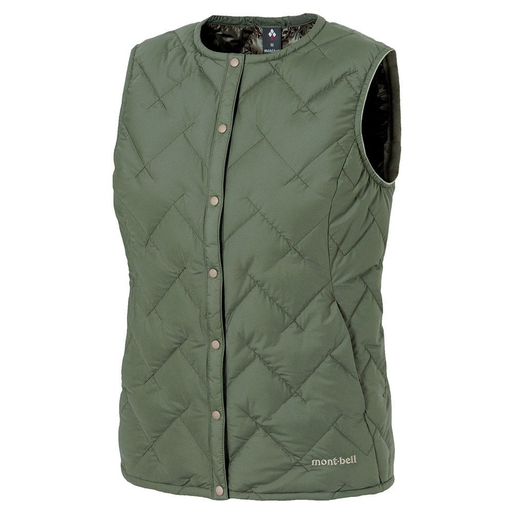 モンベル montbell スペリオダウン ラウンドネックベスト Women s 1101671-KH-XL