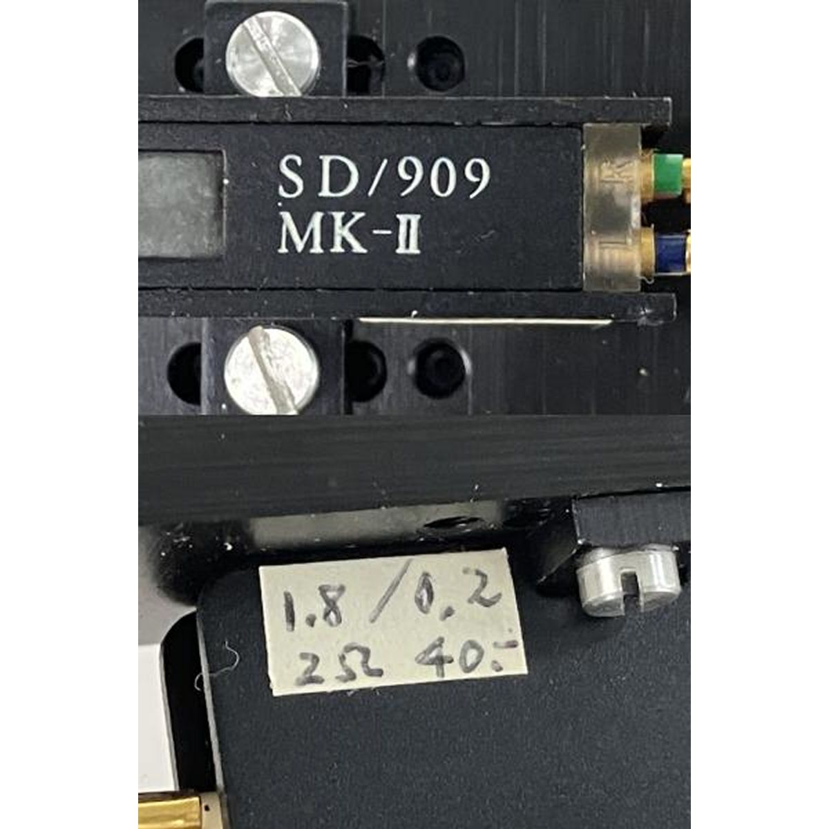 SUPEX SD/909 MK-II MC カートリッジ SUPEX SL-9 ヘッドシェル