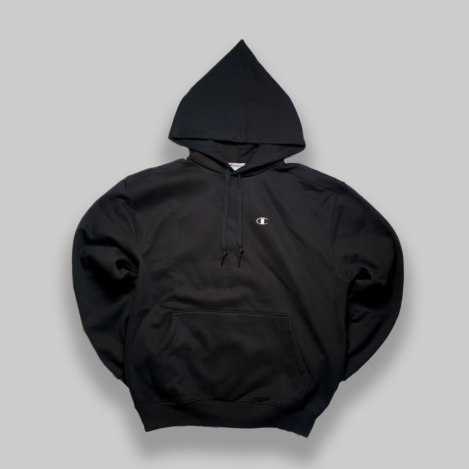 Champion - SUPER HOODIE (US規格) BLACK - メルカリ