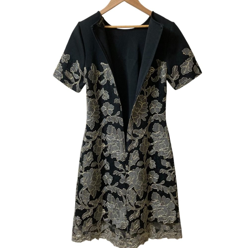 タダシショージ ワンピース 七分袖 ブラック レディース SIZE XS TADASHI SHOJI 中古 楽天市場】【中古】 タダシショージ ワンピース 七分袖 ブラック